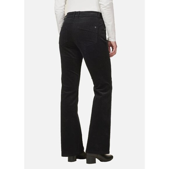 EQL by Kerrits Soft Stretch Corduroy Bootcut Pant Size 10 M Black - Picture 3 of 3